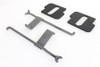 V-Twin - 42-9940 - Battery Rod Set with Pads - Fits 1958-1964 Harley-Davidson FL