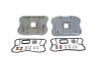 V-Twin - 43-0151 - Chrome Top Rocker Box Cover