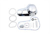 V-Twin - 43-0265 - Chrome Outer Primary Cover Kit - Fits 1994-2006 Harley-Davidson FLT
