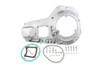 V-Twin - 43-0267 - Chrome Outer Primary Cover Kit - Fits 1989-1993 Harley-Davidson FLT, FXR