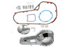 V-Twin - 43-0272 - Chrome Outer Primary Cover Kit - Fits 1985-1988 Harley-Davidson FXR, FLT