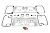 V-Twin - 43-0377 - Wyatt Gatling Top Rocker Box Cover and D-Ring Set Chrome