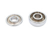 V-Twin - 44-0116 - Front Axle Spacer Set 3/4 inch Inner Diameter - Fits 2000-2006 Harley-Davidson FLSTF (TC-88, Front Fitment)