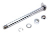 V-Twin - 44-0271 - Chrome Rear Axle Kit - Fits 2009-2013 Harley-Davidson FLT