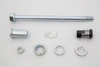 V-Twin - 44-0510 - Rear Axle Kit Zinc - Fits 1967-1972 Harley-Davidson FL, 1971-1972 FX
