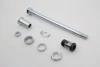 V-Twin - 44-0510 - Rear Axle Kit Zinc - Fits 1967-1972 Harley-Davidson FL, 1971-1972 FX