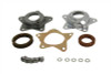 V-Twin - 44-0535 - Chrome Wheel Hub Bearing Thrust Plate Kit