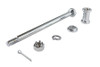 V-Twin - 44-0565 - XL Chrome Rear Axle Kit - Fits 1952-1956 Harley-Davidson K, 1952-1978 XL