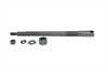 V-Twin - 44-0580 - Chrome Front Axle Kit - Fits 1987-1995 Harley-Davidson FLST (41mm Forks)