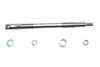 V-Twin - 44-0612 - Chrome Front Axle Kit - Fits 2000-2006 Harley-Davidson FLST (41mm Forks)