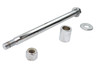 V-Twin - 44-0615 - Front Axle Kit Chrome 10 inch Length