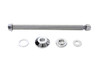 V-Twin - 44-0631 - Chrome Front Axle Kit - Fits 2000-2006 Harley-Davidson FLSTS, 2005-2007 FLSTSC