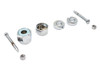 V-Twin - 44-0634 - Chrome Rear Axle Adjuster and Nut Kit