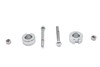 V-Twin - 44-0641 - Chrome Rear Axle Adjuster Kit - Fits 1993-1999 Harley-Davidson FXST, FLST