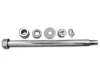 V-Twin - 44-0644 - Chrome Rear Axle Kit - Fits 2000-2003 Harley-Davidson XL