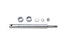 V-Twin - 44-0798 - Chrome Front Axle Kit - Fits 2006-2007 Harley-Davidson FXD (49mm Forks)