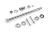 V-Twin - 44-0892 - Chrome Rear Axle Kit - Fits 2007 Harley-Davidson FXST, FLST