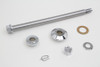 V-Twin - 44-0939 - Front Axle Kit Chrome - Fits 1997-1999 Harley-Davidson FLSTS