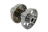 V-Twin - 45-0301 - Chrome Rear Wheel Hub