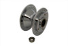 V-Twin - 45-0310 - Chrome Front Wheel Hub