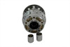 V-Twin - 45-0329 - Chrome Front Wheel Hub - Fits 1996-1999 Harley-Davidson FLSTS, FXST, FLST