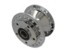 V-Twin - 45-0342 - Chrome Front Wheel Hub 1 inch Bearings