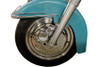 V-Twin - 45-0378 - 16 inch Front Wire Wheel Cover Set Chrome - Fits 1986-1999 Harley-Davidson FX (rear), 1973-1984 FX (rear), 1973-1984 FL (front), 1986-1999 XL (rear)