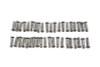V-Twin - 45-0521 - Spoke 40 Piece Chrome Nipple Set