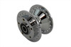 V-Twin - 45-0532 - Chrome Front Wheel Hub 3/4 inch Bearings - Fits 2000-2007 Harley-Davidson XL (single or dual disc), 2000-2003 FXD (single or dual disc)