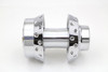 V-Twin - 45-0591 - Chrome Front Wheel Hub 3/4 inch Bearings