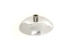 V-Twin - 45-0669 - Chrome Rear Hubcap 9 inch - Fits 1937-1948 Harley-Davidson UL, 1936-1940 EL, 1941-1957 FL