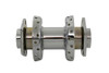 V-Twin - 45-0670 - Chrome Rear Wheel Hub