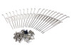 V-Twin - 45-0678 - Indian Stainless Steel 16 inch Spoke Set