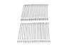 V-Twin - 45-0748 - Polished Stainless Steel 18 inch Spoke Set - Fits 1952-1956 Harley-Davidson K (Rear), 1957-1969 XL (Rear), 1936-1952 WL (Rear), 1936-1940 EL (Front and Rear)