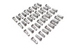 V-Twin - 45-0749 - Spoke 40 Piece Chrome Nipple Set