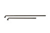 V-Twin - 45-0752 - Polished Stainless Steel 16 inch Spoke Set - Fits 1940-1952 Harley-Davidson WL