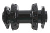 V-Twin - 45-0771 - Front and Rear Hub Assembly Black - Fits 1973-1984 Harley-Davidson FX, FL