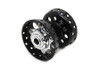 V-Twin - 45-0807 - Black Timken Bearing Wheel Hub Star Type - Fits 1936-1966 Harley-Davidson EL