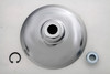 V-Twin - 45-0862 - Chrome Hub Cap Kit - Fits 1986-1999 Harley-Davidson FLST
