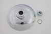 V-Twin - 45-0863 - Chrome Hub Cap Kit