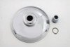 V-Twin - 45-0865 - Chrome Hub Cap Kit