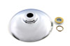 V-Twin - 45-0867 - Chrome Front Hub Cap Kit