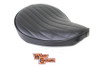 V-Twin - 47-0368 - Black Tuck and Roll Solo Seat Small