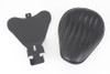 V-Twin - 47-0491 - Bates Solid Mount Solo Seat Black Leather