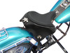V-Twin - 47-0531 - Black Leather Solo Seat with Skirt