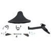 Corbin Gentry - Black Leather Velo Racer Solo Seat Kit for Custom Application