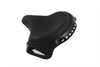 Corbin Gentry - Police Black Solo Seat with Spears fits '41-'84 FL, '37-'48 UL Models