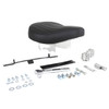 V-Twin - Black Leather Solo Seat Kit fits '79-'81 Sportster Models