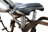 V-Twin - Black Police Solo Seat Kit fits '86-'99 FXST/FLST/FLSTF Models