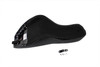 Corbin Gentry - Black Naugahyde Smoothie Saddle Seat fits '06-'17 FXST, '07-'17 FLST Models